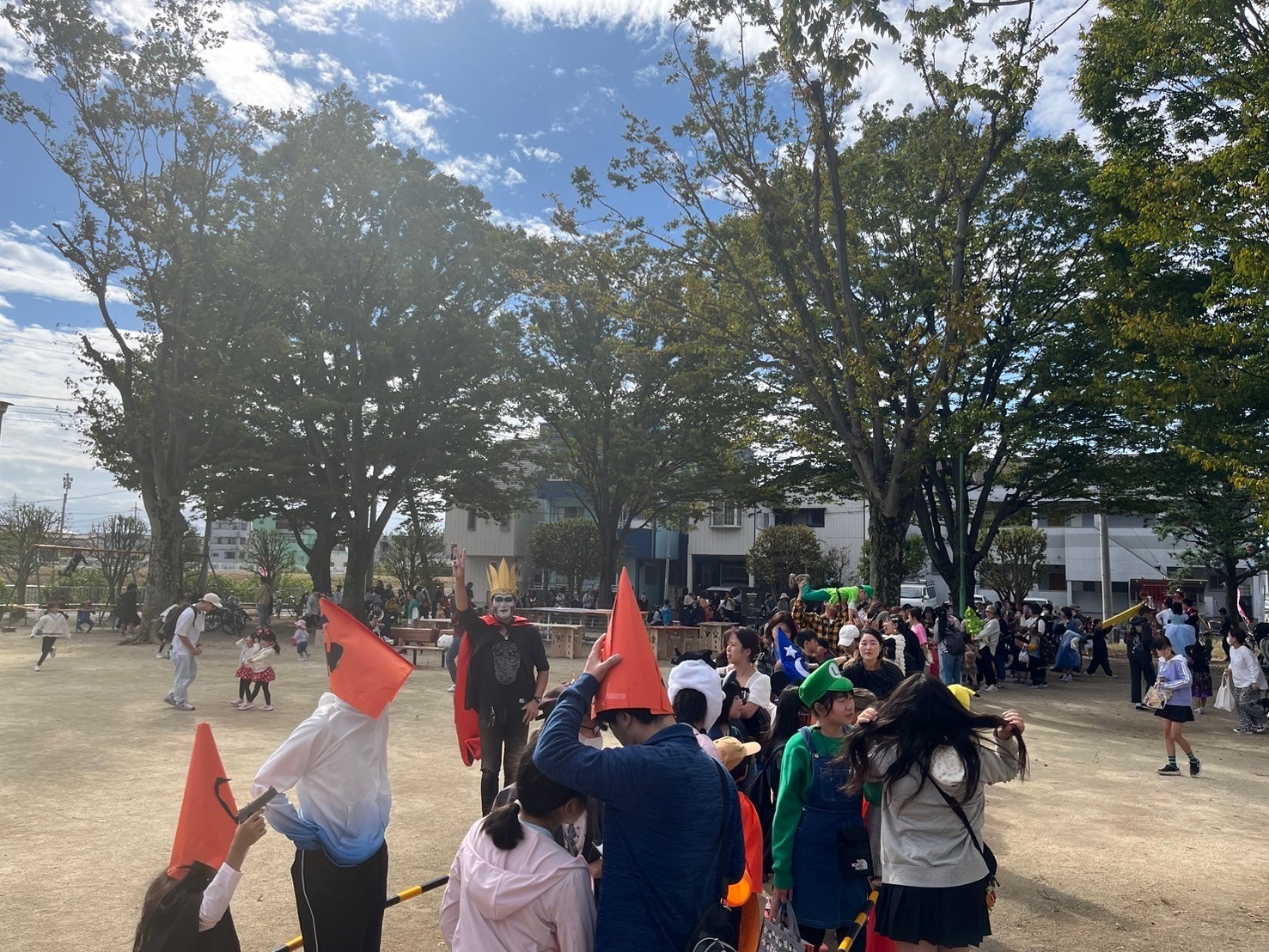 ハロウィン仮装の集合写真2