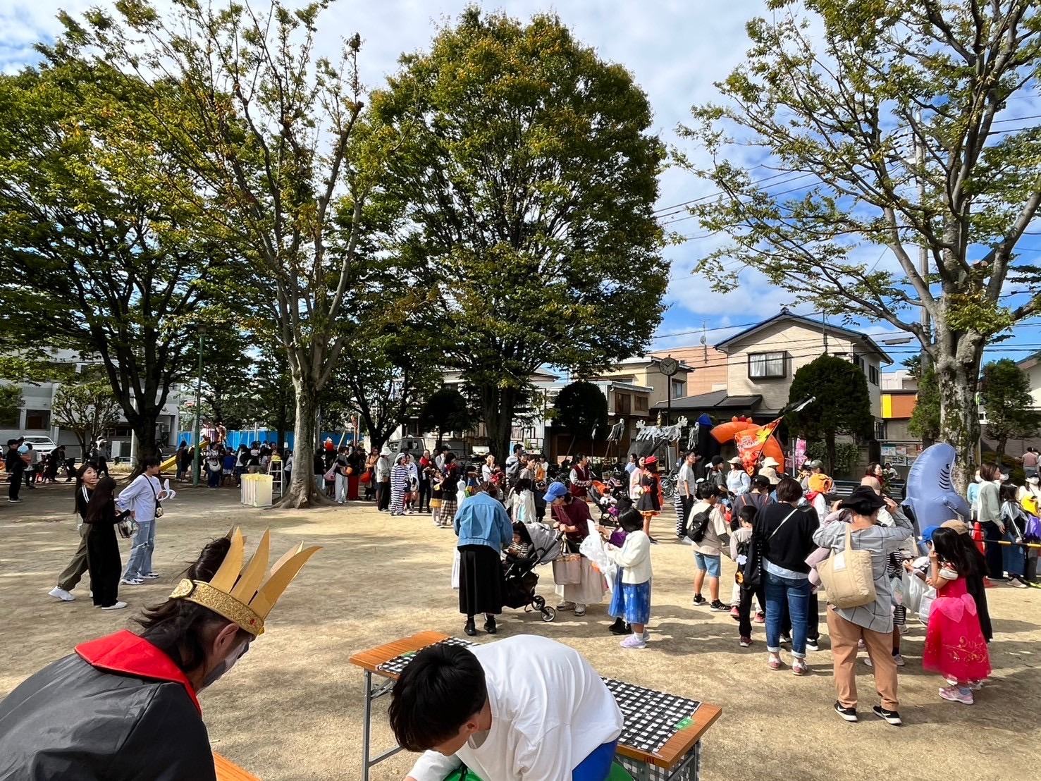 ハロウィン仮装の集合写真3